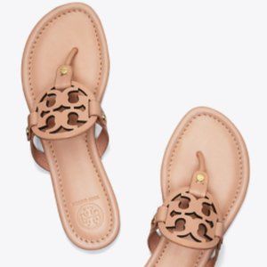 TORY BURCH MILLER SANDAL, LEATHER